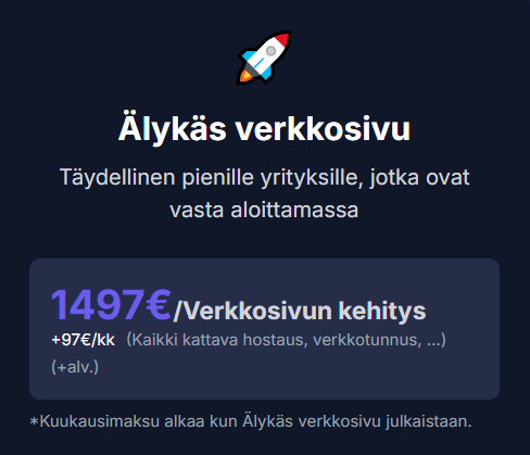Älykäs verkkosivu